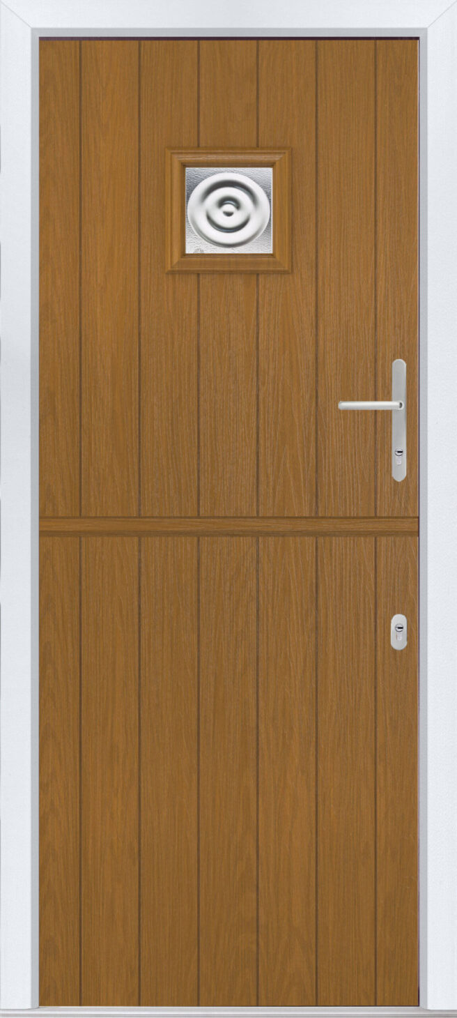 Dark Wood Composite Doors