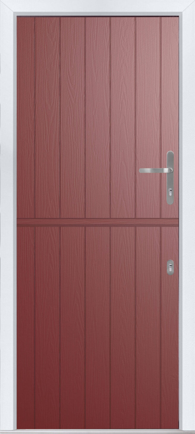 Burgundy Composite Doors