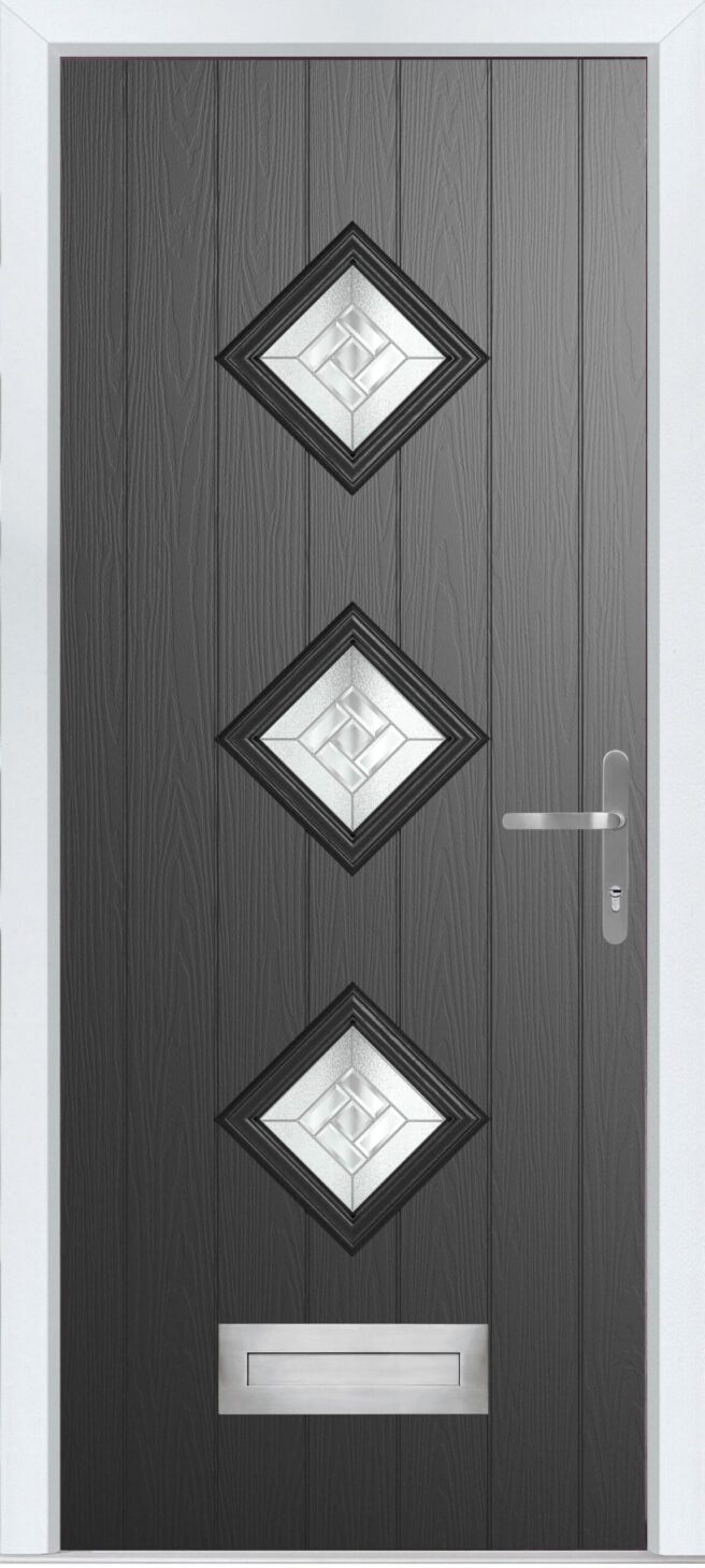 Black Brown Composite Doors