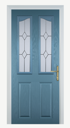 Pastel Blue Composite Doors