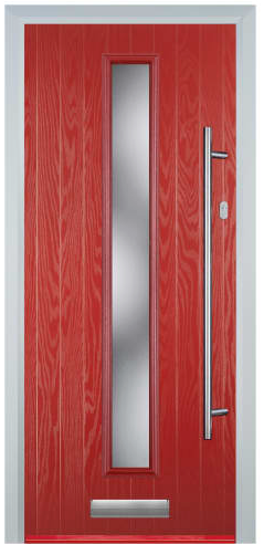 Red Composite Doors