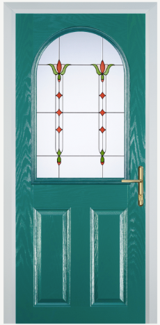 Turquoise Blue Composite Doors