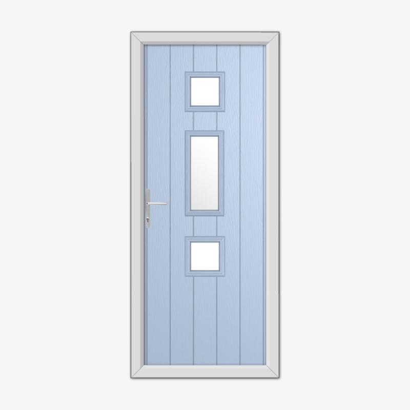 York Duck Egg Blue Composite Door image 0