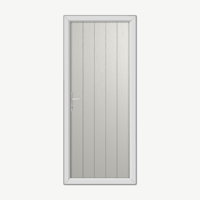 Norfolk Solid Agate Grey Composite Door image 0
