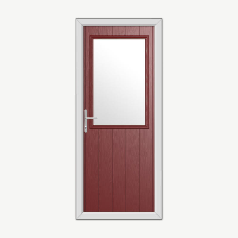 Clifton Red Composite Door image 0