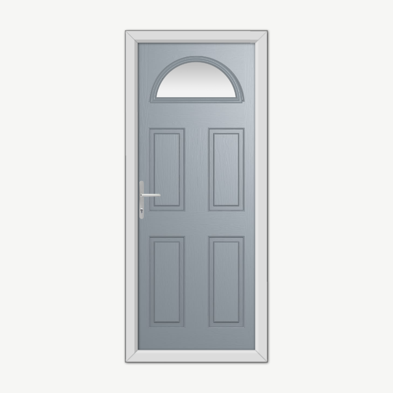 Winslow 1 Silver Composite Door image 0