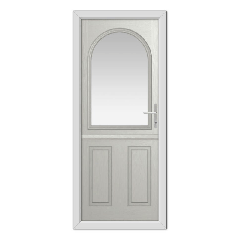 Agate Grey Grafton Stable Composite Door 48mm Timber Core image 0