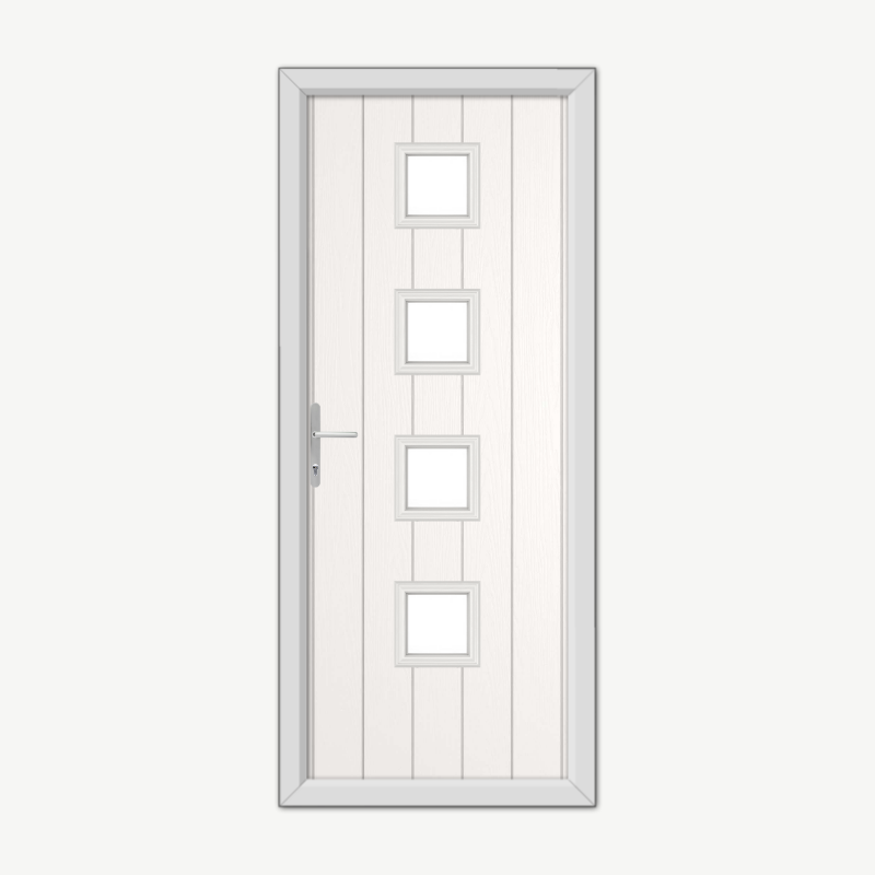 Hamilton White Composite Door image 0