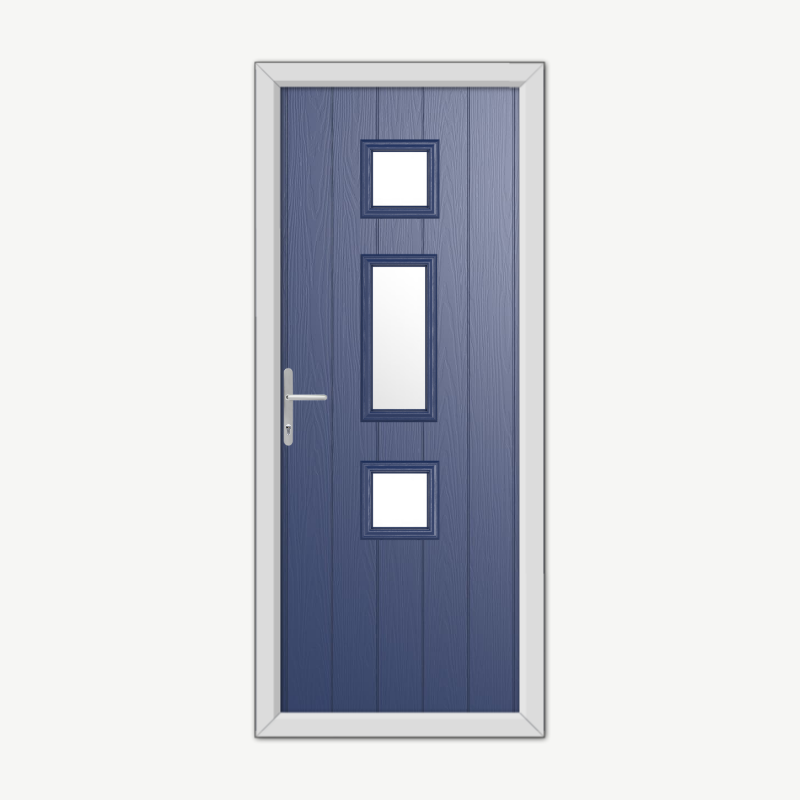 York Blue Composite Door image 0