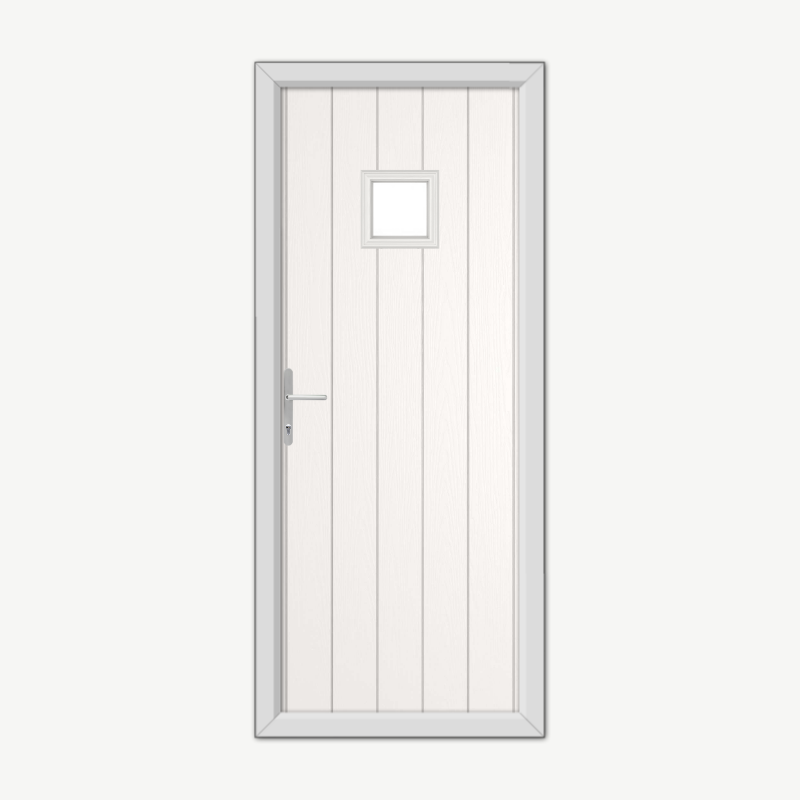 Brampton White Composite Door image 0