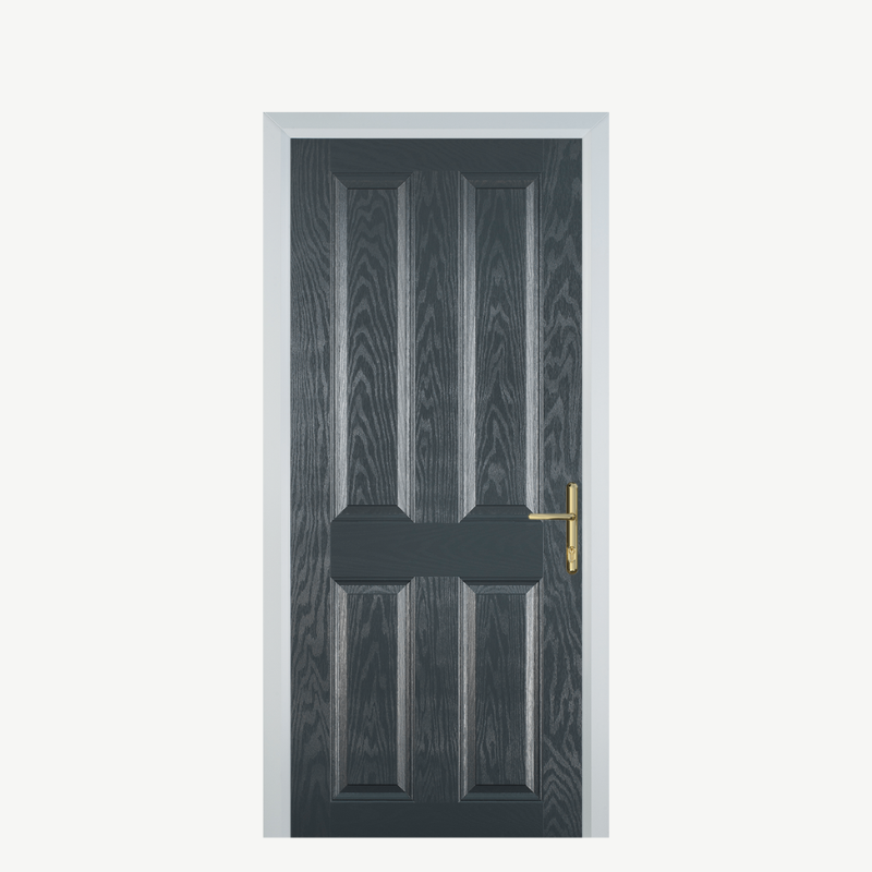 DoorQ 4 Panel Grey image 0