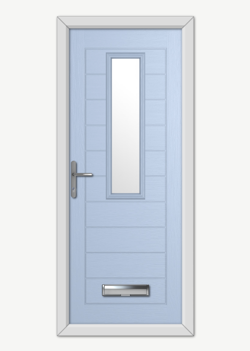 Westminster Duck Egg Blue Composite Door image 0