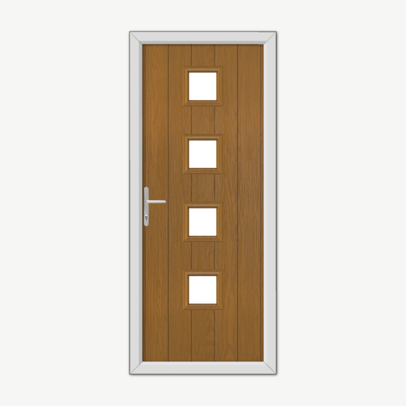 Hamilton Oak Composite Door image 0