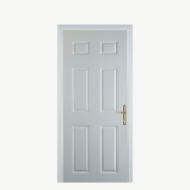 DoorH 6 Panel White image 0