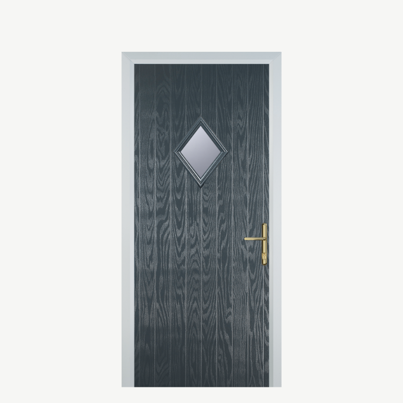Door P Diamond Grey image 0