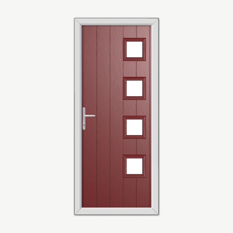Sussex Red Composite Door image 0