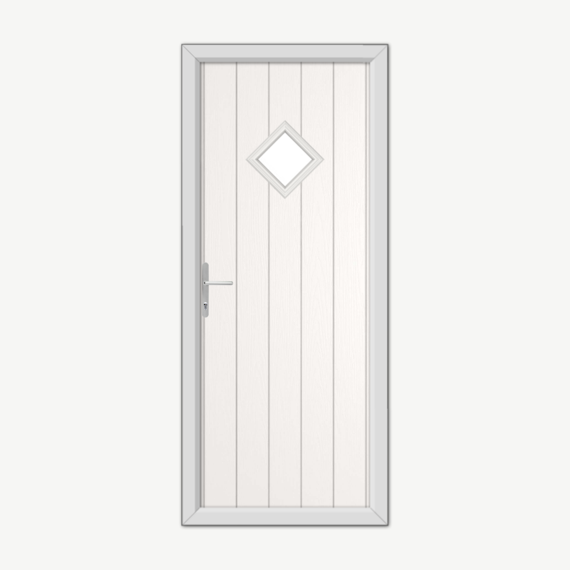 Cornwall White Composite Door image 0