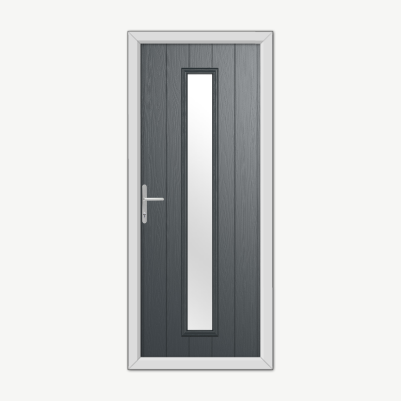 Rutland Anthracite Grey Composite Door image 0