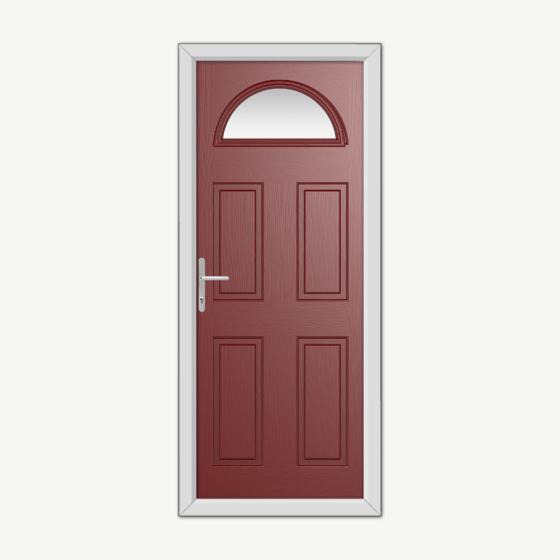 Winslow 1 Red Composite Door image 0