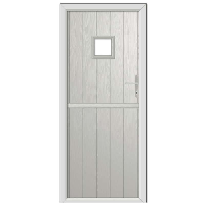 Agate Grey Brampton Stable Composite Door 48mm Timber Core image 0