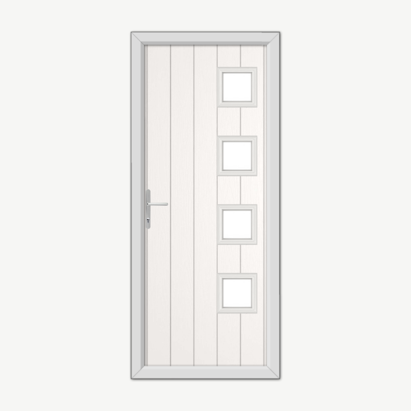 Sussex White Composite Door image 0