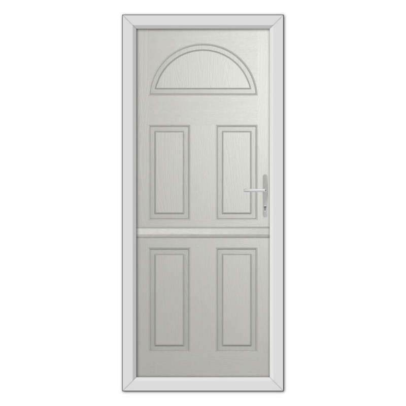 Agate Grey Winslow Solid Stable Composite Door 48mm Timber Core image 0