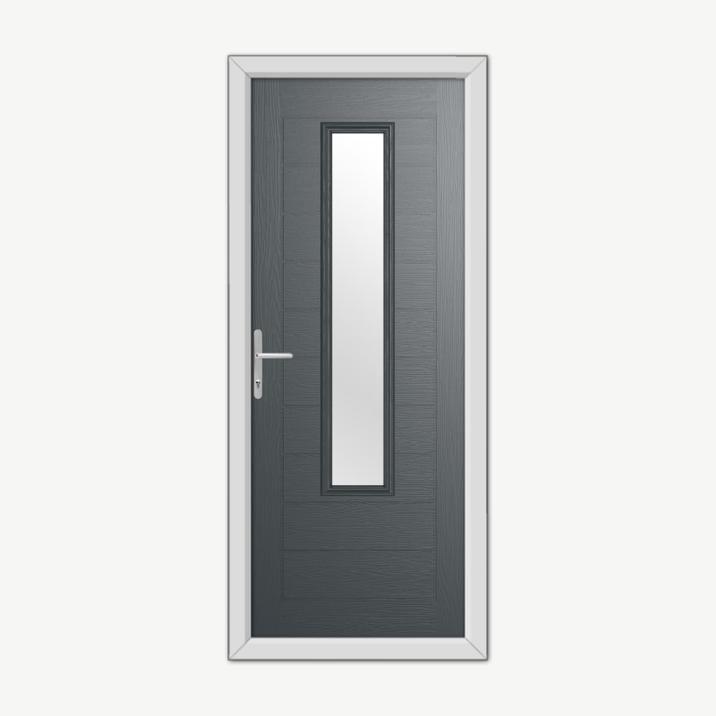Bedford Anthracite Grey Composite Door image 0
