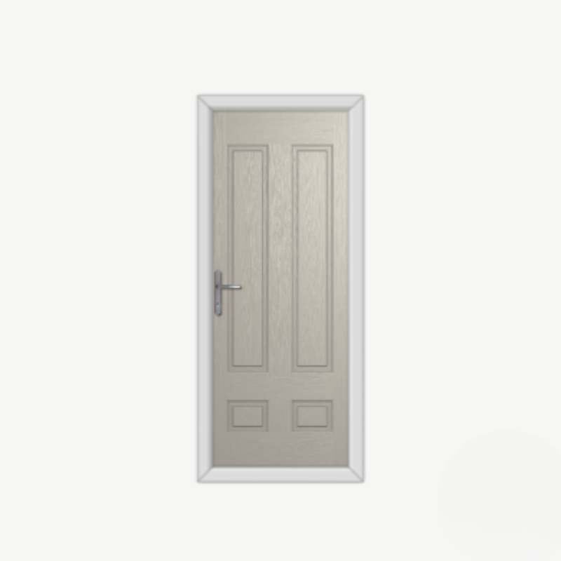 Aston Solid Pebble Composite Door image 0