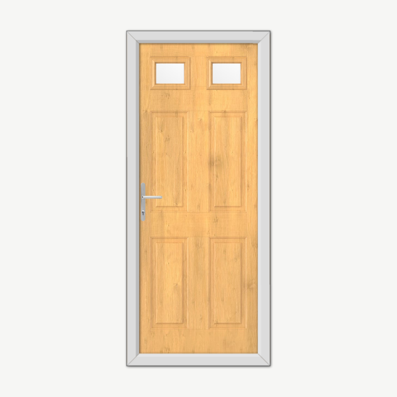 Middleton Glazed 2 Yellow Composite Door image 0