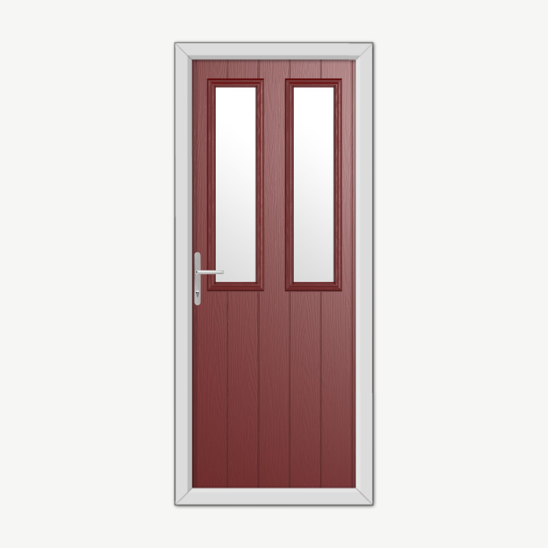 Wellington Red Composite Door image 0