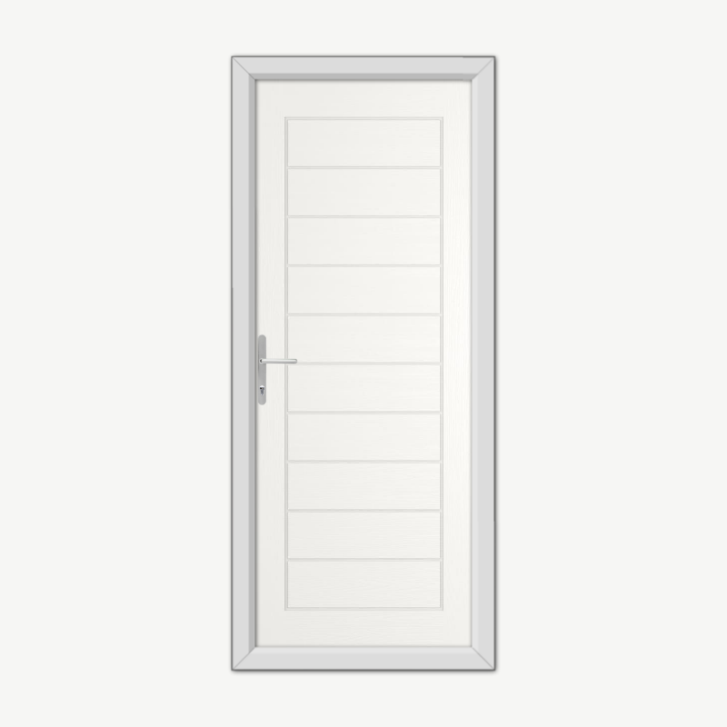Cambridge White Composite Door image 0