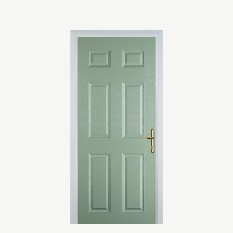 DoorH 6 Panel Chartwell Green image 0