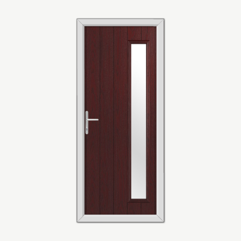 Sutherland Rosewood Composite Door image 0