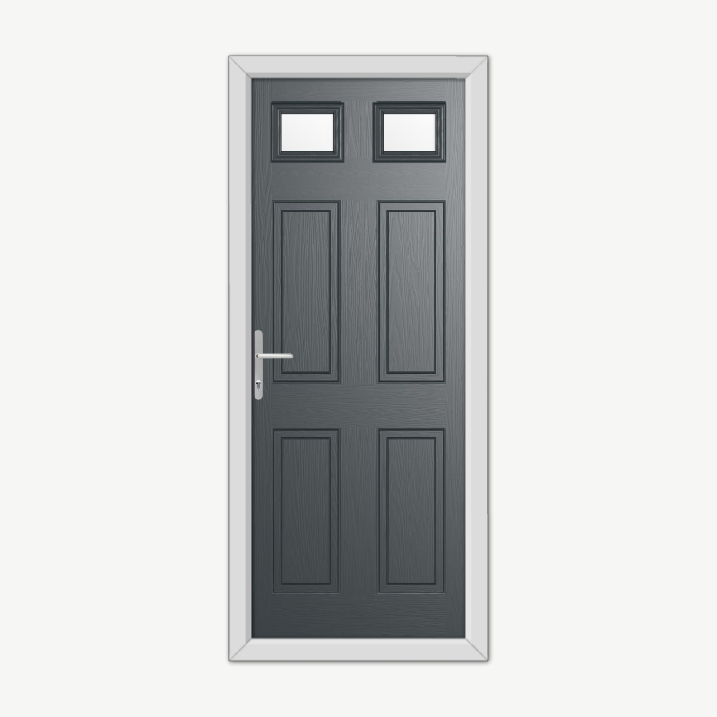 Middleton Glazed 2 Anthracite Grey Composite Door image 0