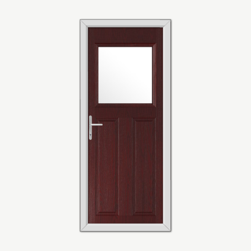 Axwell Burgundy Composite Door image 0
