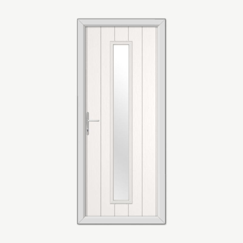 Rutland White Composite Door image 0