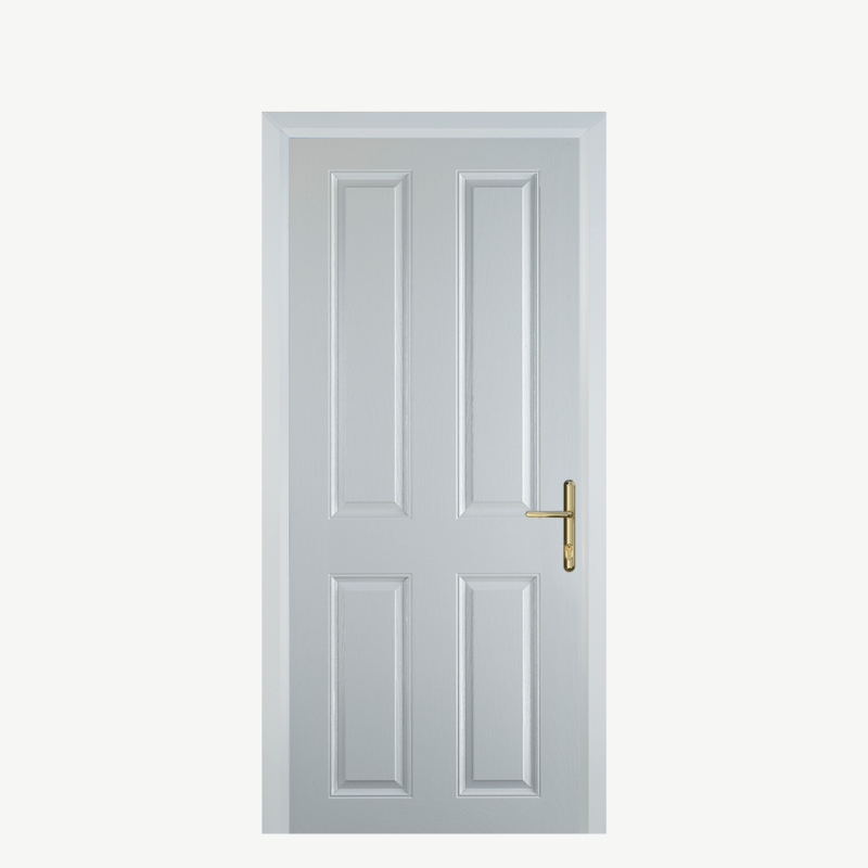 DoorQ 4 Panel White image 0