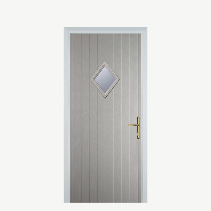 Door P Diamond Agate Grey image 0
