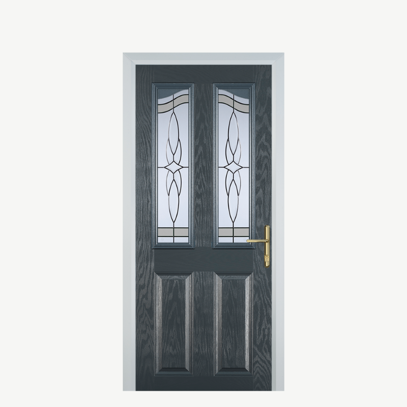 Door B 2 Panel 2 Angle Grey Crystal Harmony Frost image 0