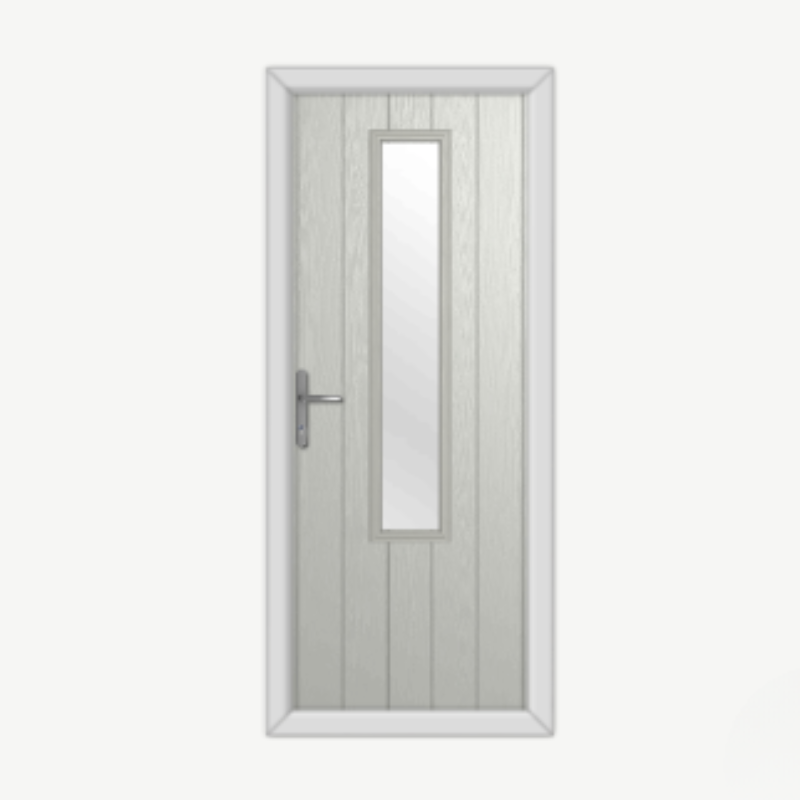 Abercorn Agate Grey Composite Door image 0
