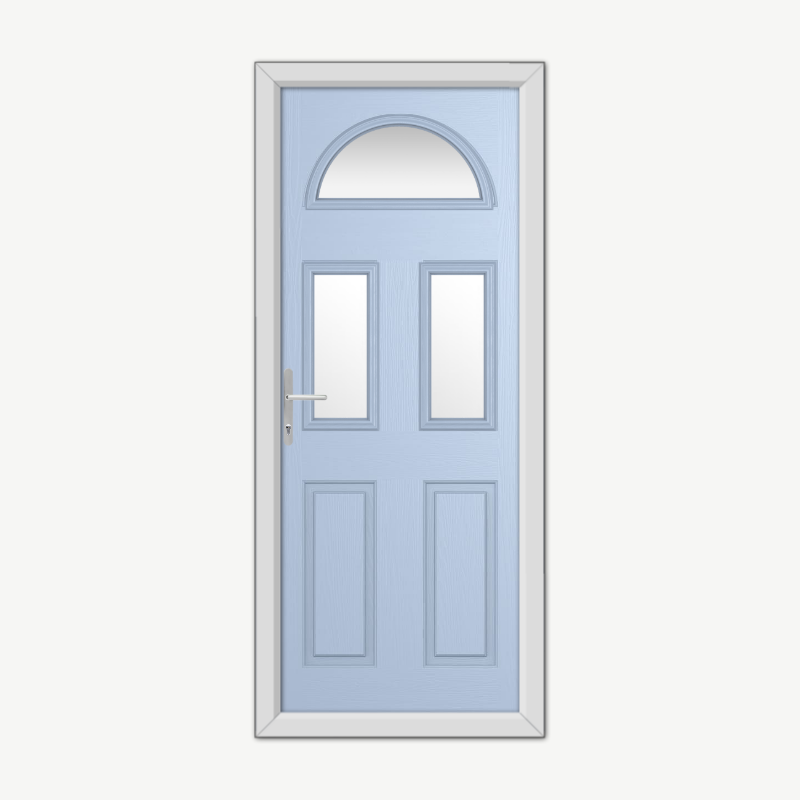 Winslow 3 Duck Egg Blue Composite Door image 0