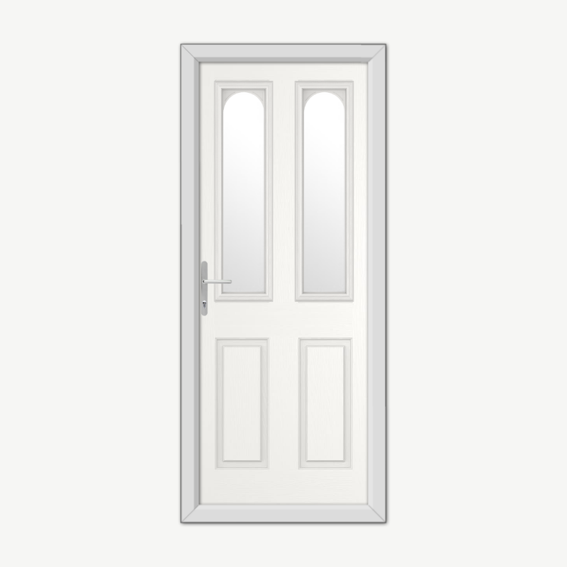 Elmhurst White Composite Door image 0