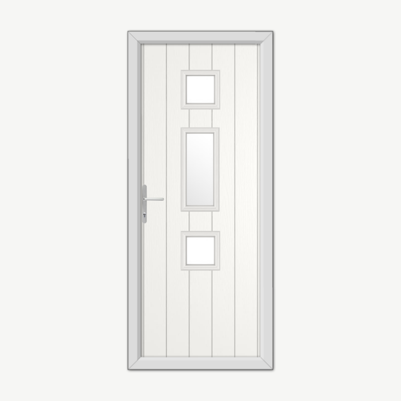 York White Composite Door image 0