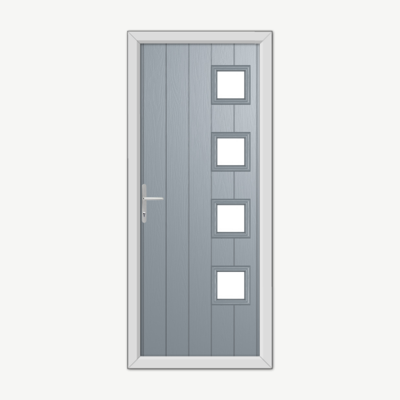 Sussex Silver Composite Door image 0