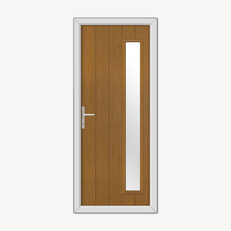 Sutherland Oak Composite Door image 0