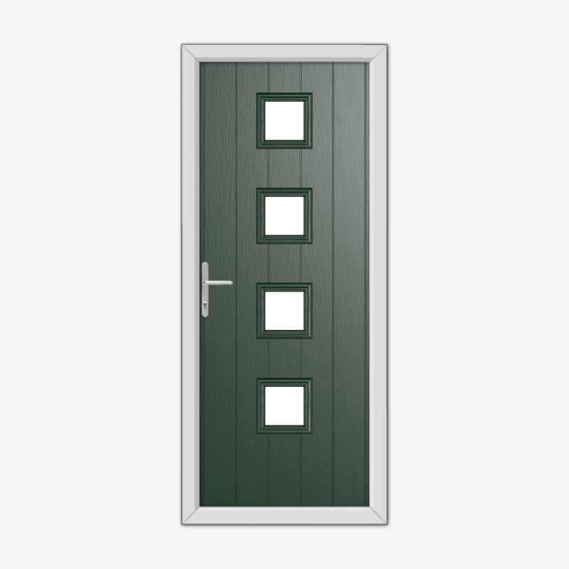 Hamilton Green Composite Door image 0
