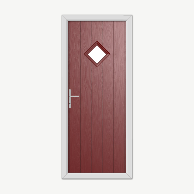 Cornwall Red Composite Door image 0
