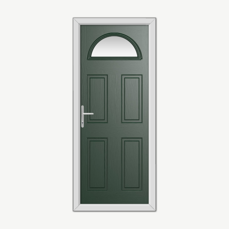 Winslow 1 Green Composite Door image 0