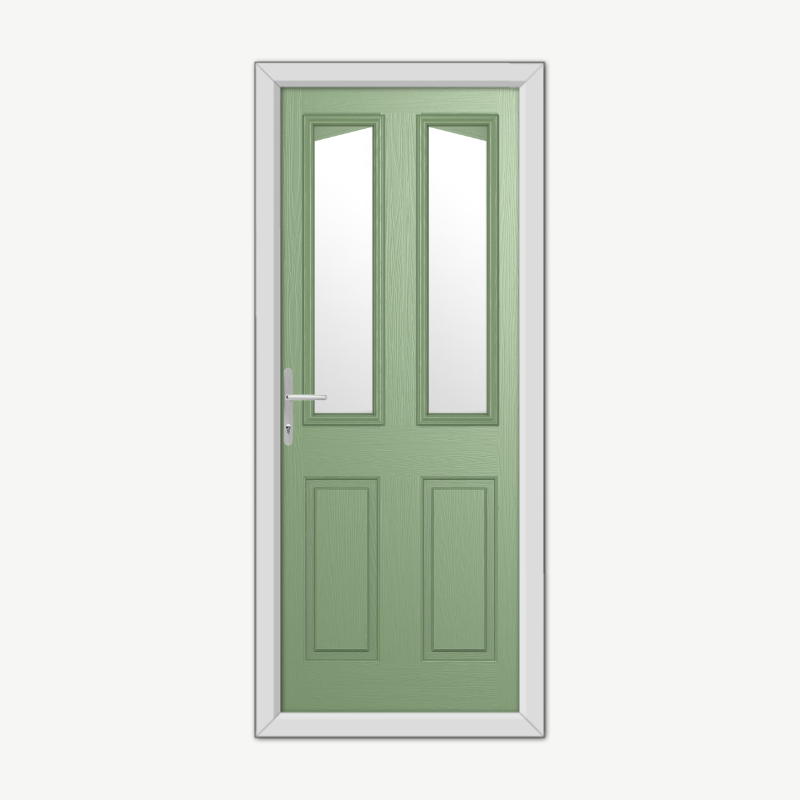 Highbury Sage Green Composite Door image 0
