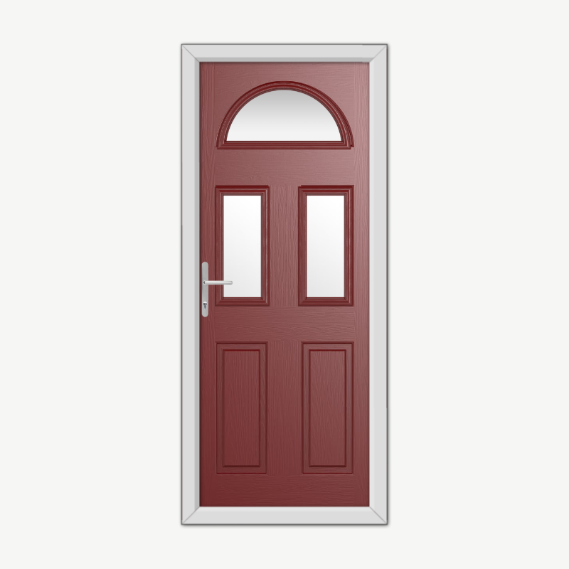 Winslow 3 Red Composite Door image 0